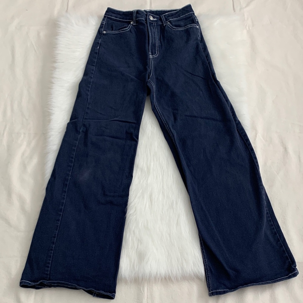 Divided Dark Blue Flare Jeans S/4 preowned